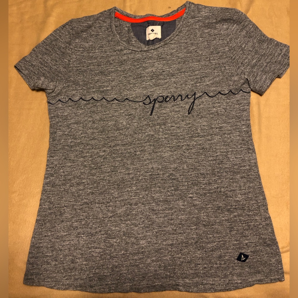 Grey Sperry t-shirt- size XL